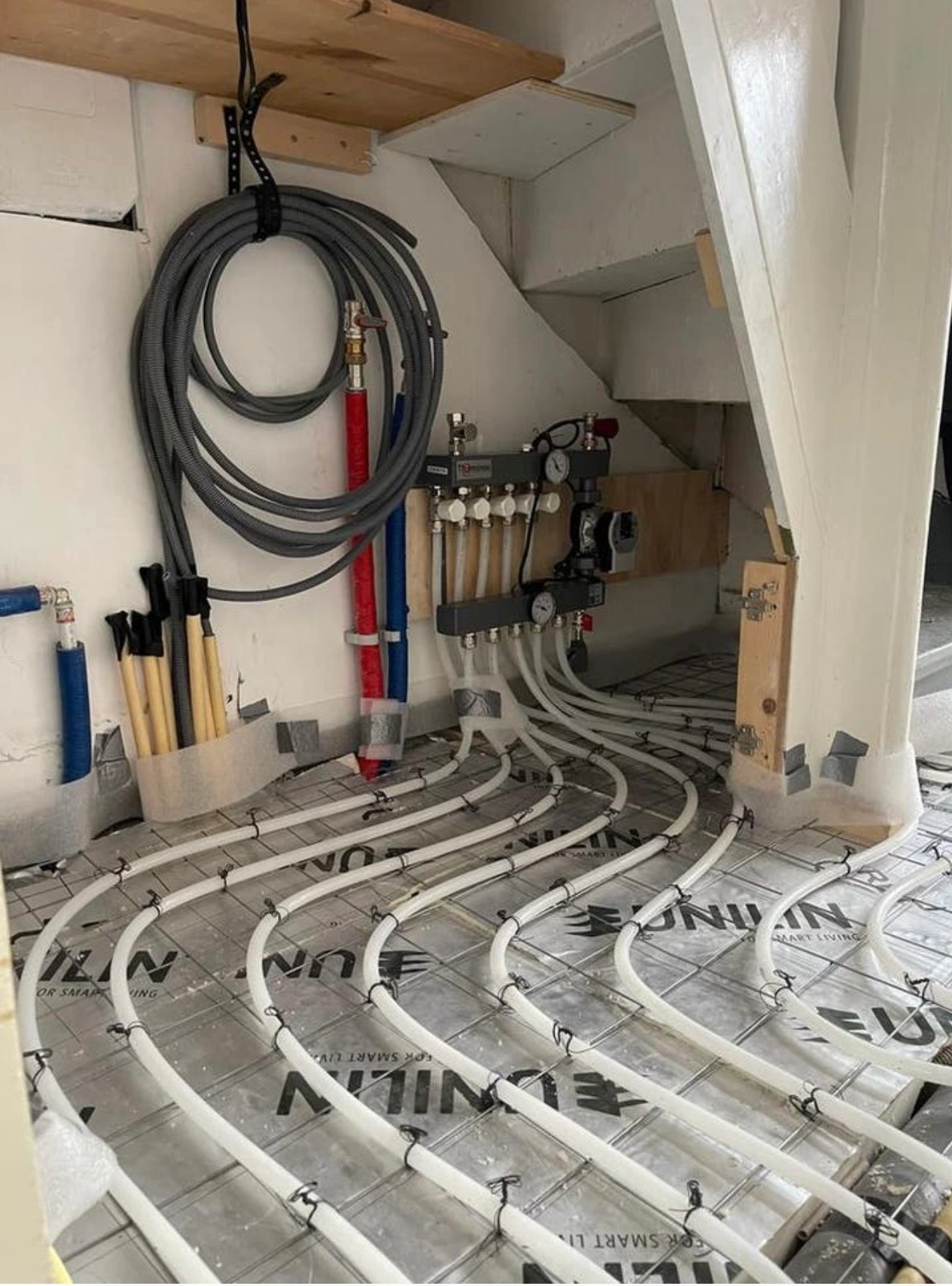 Vloerverwarming krimpnetten - foto 1